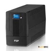 Бесперебойник/ИБП FSP iFP 600 (600VA/360W, 2x розетки, LCD)