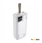 Power bank TRACER BLAZE 30000mAh 65W White (TRABAT47506)