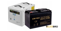 Аварійний комплект Volt Polska SINUS PRO 1500 E 12/230V 1050/1500W + Акумулятор VOLT AGM VRLA 100Ah 12V