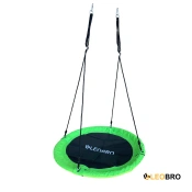 Садовая качеля гнездо LEOBRO 110см (Зеленая)