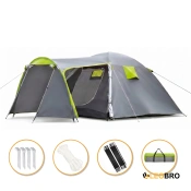 Туристическая палатка LEOBRO Pro Camp Grey (LB-1088)