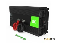 Мобильный инвертор Green Cell 12V 230V 1500W/3000W (INV22) Чистый синус