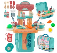 Игровая детская кухня Ricokids Бирюзовая (772901)