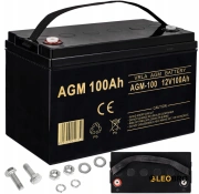 AGM Акумулятор 100Ah 12V VOLT VRLA (6AKUXAG100)