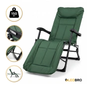 Розкладне крісло ліжко з вбудованим матрацом LEOBRO Green (LB-FCB-G3-GRN)