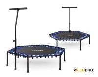 Фітнес батут Neo-Sport 127 см Blue-black (1102)