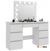 Косметичний туалетний столик FUNFIT White LED (3915)