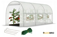 Садовая теплица с окнами FunFit Garden 10m2 = 400*250*200 (1560)