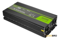 Автомобільний інвертор Green Cell 12V на 230V 3000W/6000W (INV15) Чистий синус