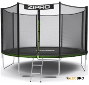 Батут Zipro 374 см із зовнішньою захисною сіткою Jump Pro 12FT OUT