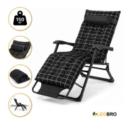 Раскладное кресло кровать с бархатным матрасом LEOBRO (LB-FCB-G4-PAT)