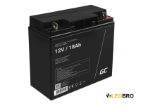AGM Аккумулятор Green Cell VRLA 18Ah 12V (AGM09)