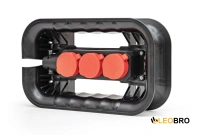 Кабельне намотування, бухта Qbrick System Custom Cable Winder + el.st. Набір (5901238260523)