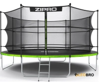 Батут Zipro 435 см із внутрішньою захисною сіткою Jump Pro 14FT IN