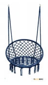 Гойдалка гніздо 110 см плетена FUNFIT Blue (2765)